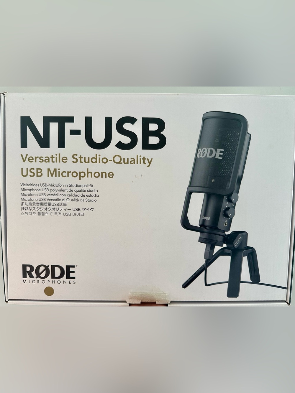 RODE NT-USB Studio-Quality USB Microphone